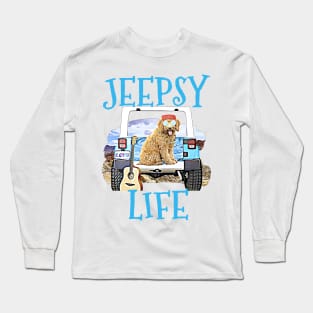 Jeepsy Life Goldendoodle Long Sleeve T-Shirt